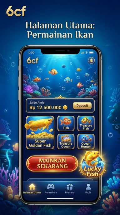 Proses unduh aplikasi yang mudah dan cepat di 6cf.